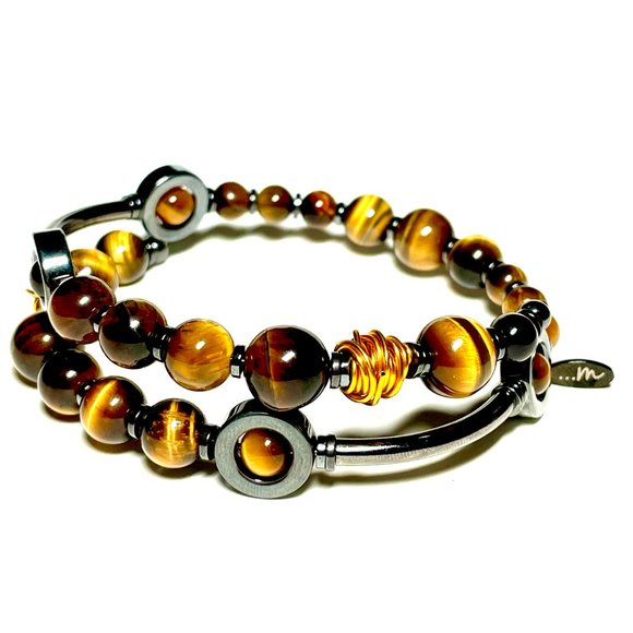 Black Tiger Bracelet by dotdotdotm ...m - Picture 2 of 6